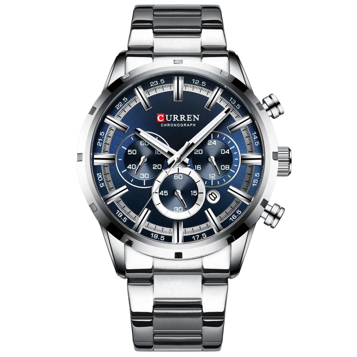 CURREN Chrono Blue – Edição Premium by Frazione