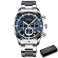 CURREN Chrono Blue – Edição Premium by Frazione