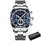 CURREN Chrono Blue – Edição Premium by Frazione